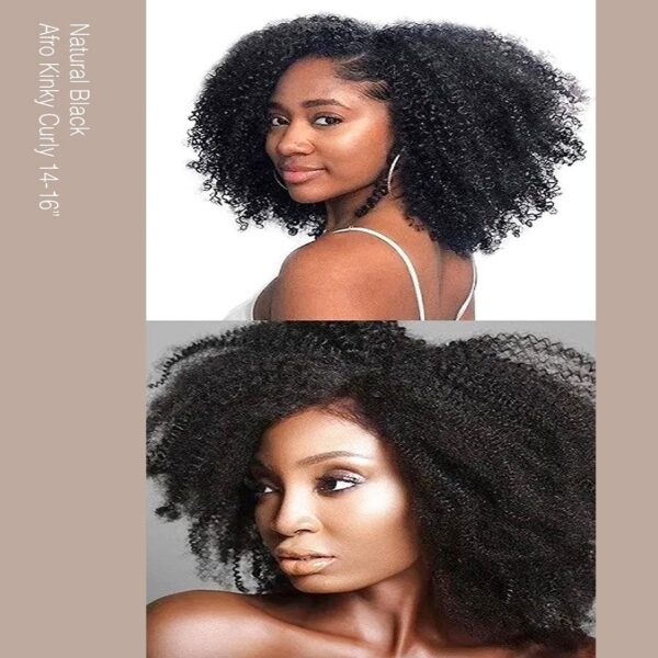 Women's dark curly wig, durable, easy to dye, color, curl，To provide you with a luxurious look and feel #JL01-BD0172/BD0174 - Image 6