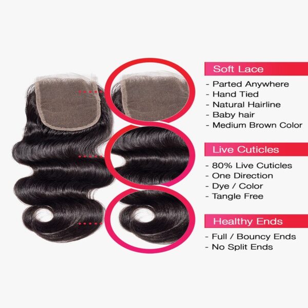 【Stunning Choice】100% Human Hair with Lightweight Lace Design, Natural Hairline, Baby-Soft Texture, 80% Live Hair Follicles, Voluminous & No Splitting Ends #JL01-CL0139/CL0140/CL0141/CL0142 - Image 2