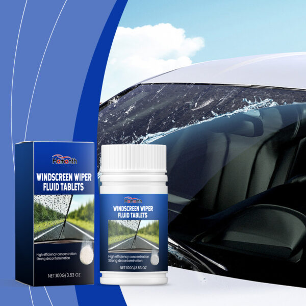 Car windshield cleaning Effervescent sheet remove stains remove oil film windshield transparent clean #WM-HM-E03-0109-01 - Image 4