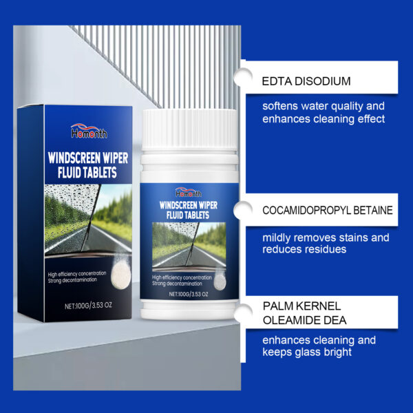 Car windshield cleaning Effervescent sheet remove stains remove oil film windshield transparent clean #WM-HM-E03-0109-01 - Image 7