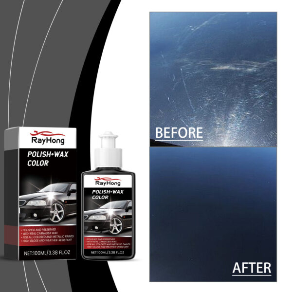 Car polishing lotion Car cleaning refurbished car paint decontamination scratch repair polishing maintenance agent #WM-RAE01-A002-100-BK1