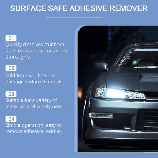 Auto surface remover Auto paint glass cleaning remover glue no residue remover #WM-RAE03-A010-30-BU1 - Image 6