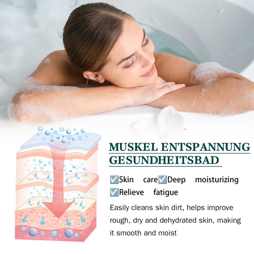 Bath Oil Gently cleanses the body, exfoliates and moisturizes tender, smooth and firming skin bath oil #JL04-XIA06-A241-100-YE1 - Image 8