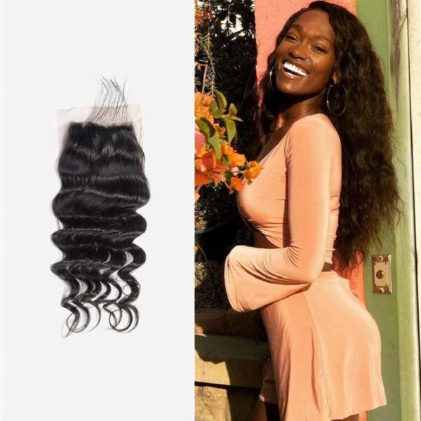 【Elegant Selection】100% Human Hair with Featherweight Lace Base, Free-Flow Parting, Artisan Hand-Tied Craftsmanship, Baby Silk Texture, 80% Vibrant Hair Follicles, Silky & Tangle-Resistant #JL01-CL0146 - Image 5