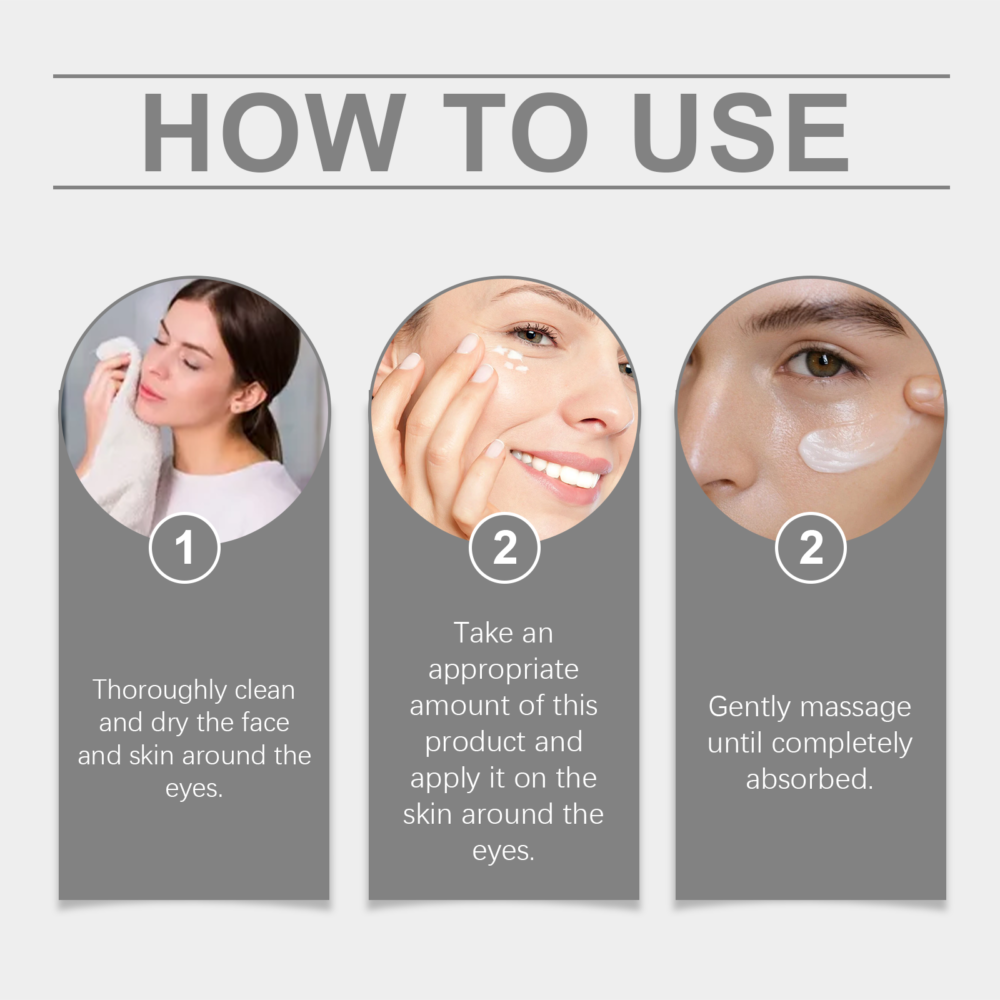 Nourishing Eye Cream Eye Essence Moisturizes the Lines around the eyes Gentle Brightening Skin Moisturizing Eye cream #JL04-HO-A05-0348-01 - Image 5