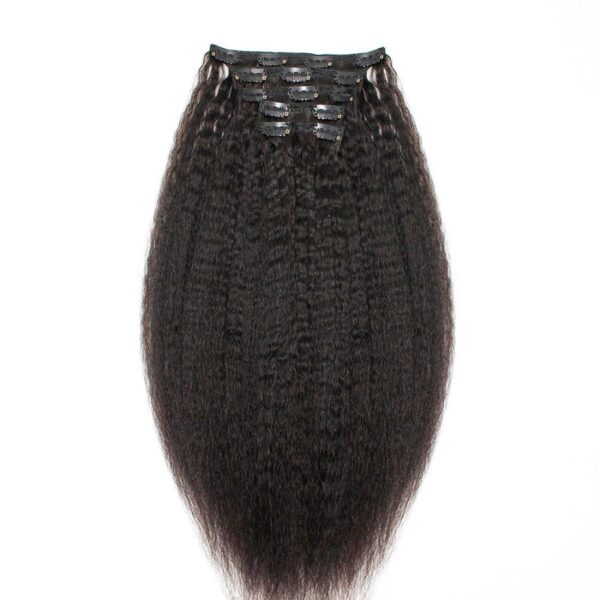 【100% Human Hair, Versatile Choice for Fashionistas】 Crafted from 100% human hair, it perfectly fits your head shape with natural flow. Bleach, dye, and transform into various styles effortlessly. Durable and easy to maintain, suitable for both daily wear and special occasions. The classic black curly wig makes you the brightest spotlight in the crowd.(Black) #JL01-CH0013 - Image 4