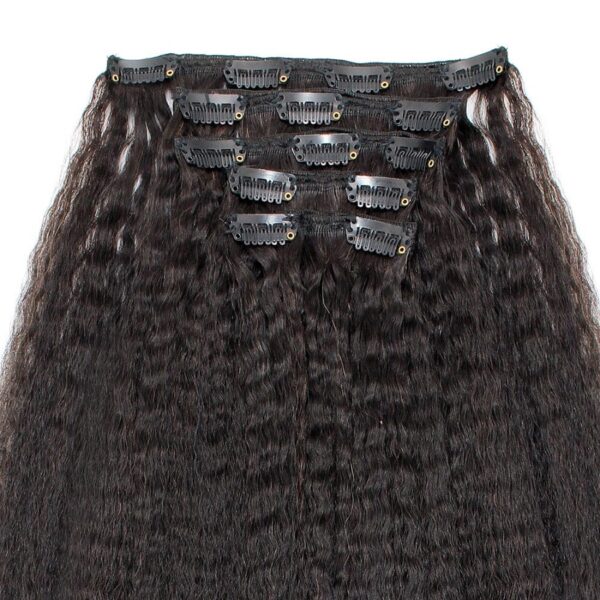 【100% Human Hair, Versatile Choice for Fashionistas】 Crafted from 100% human hair, it perfectly fits your head shape with natural flow. Bleach, dye, and transform into various styles effortlessly. Durable and easy to maintain, suitable for both daily wear and special occasions. The classic black curly wig makes you the brightest spotlight in the crowd.(Black) #JL01-CH0013 - Image 5