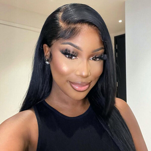 100% Human Hair: Versatile Styles Including Ponytails & Braids, Half-Up & Multi-Directional Parting, Lightweight & Near-Invisible Hairline #JL01-WG0008 - Image 5