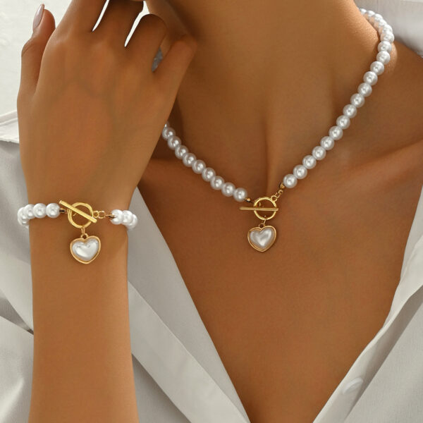 6541  Stylish Jewelry Combo: Bracelet & Pendant Necklace for Effortless Charm #JL01-WJ-0159 - Image 4