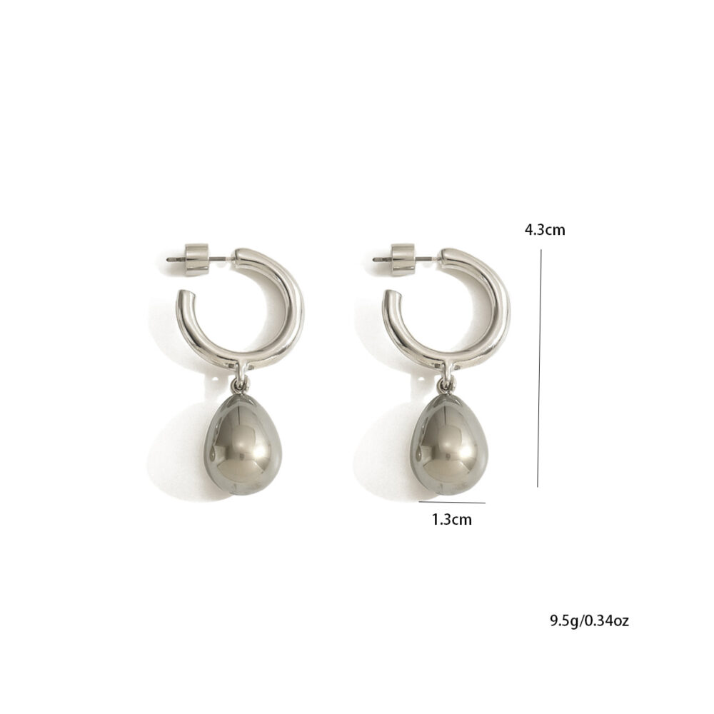 6541  Elegant Zinc Alloy & Fake Pearl Earrings, Fashion Jewelry for Women #JL01-WJ-0093 - Image 2