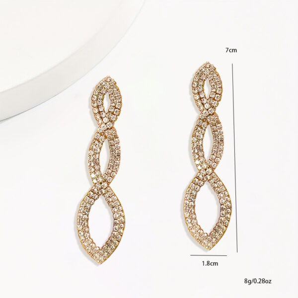 6541  Elegant Stud Earrings for Women, Perfect for Daily Wear or Special Occasions, A Hint of Sparkle to Enhance Your Beauty #JL01-WJ-0102 - Image 2