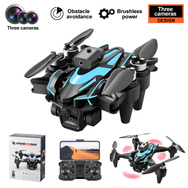 K12-Three cameras, windproof smart obstacle avoidance, toy drone #JL02-K12 - Image 5