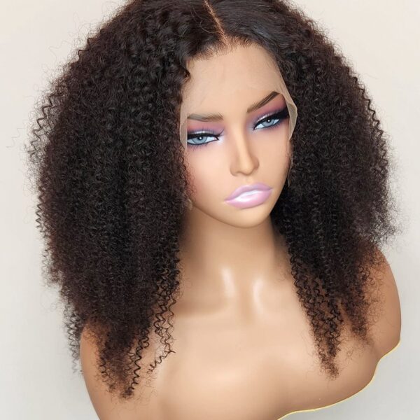 100% Human Hair Wig: Luxurious Hand-Picked with Full Cuticle Layers, Ultra-Natural Look & Feel, Super Lightweight, Seamless Invisible Hairline - Elevate Your Style Effortlessly #JL01-WG0642 - Image 4