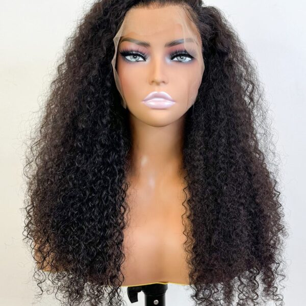 100% Human Hair Wig: Luxurious Hand-Picked with Full Cuticle Layers, Ultra-Natural Look & Feel, Super Lightweight, Seamless Invisible Hairline - Elevate Your Style Effortlessly #JL01-WG0642 - Image 6