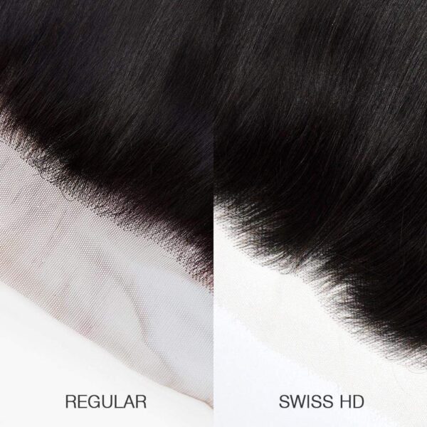 Savor Elegant Luxury:100% human hair，High-Def Lace Wig, Artfully Crafted for Natural Charm #JL01-CL0156 - Image 3