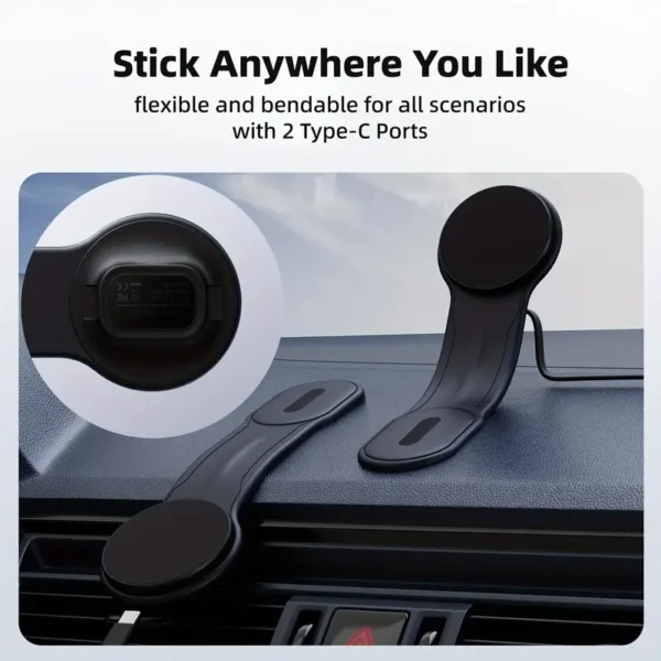 6541  Magnetic fast charging car phone stand #JL03-H204002 - Image 4
