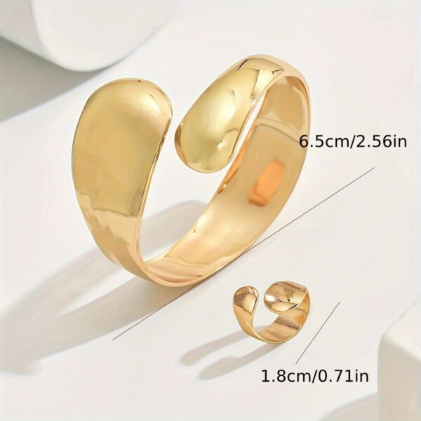 6541  Senior photosensitive surface water drop bracelet women 2024 winter trendy niche design fashion catwalk with accessories #JL01-WJ-0156 - Image 3