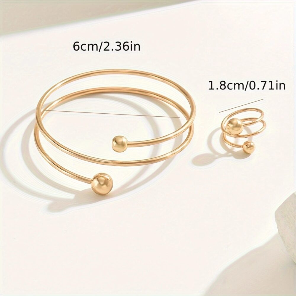 6541  Timeless Ring and Necklace Set, Refined Elegance for Every Occasion #JL01-WJ-0160 - Image 2
