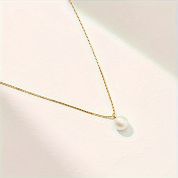 6541  Style All Fashion Pearl Necklace Wedding  Anniversary Mother's Day Valentine's Day Party Gift #JL01-WJ-S0003 - Image 5