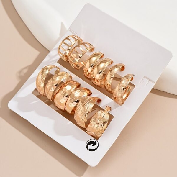 6541  Fashionable Stud Earrings, Enhance Your Charm with Every Wear, Make a Statement with This Timeless Accessory #JL01-WJ-0113 - Image 6