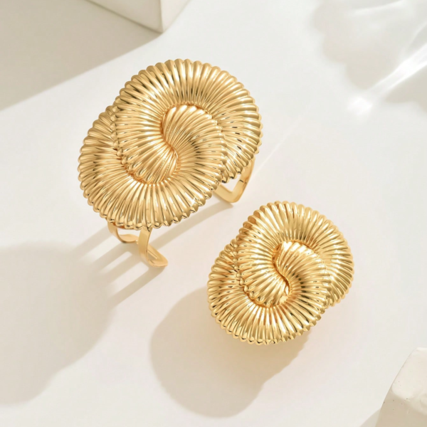 6541  Classic Bangle & Ring Set: Enhance Your Daily Charm #JL01-WJ-0214