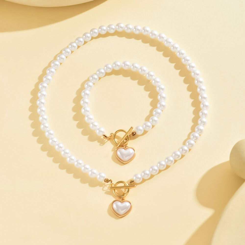 6541  Stylish Jewelry Combo: Bracelet & Pendant Necklace for Effortless Charm #JL01-WJ-0159 - Image 5