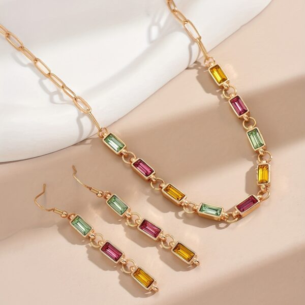 6541  Chic Earrings & Pendant Combo: Stylish accessories for a polished look #JL01-WJ-0119