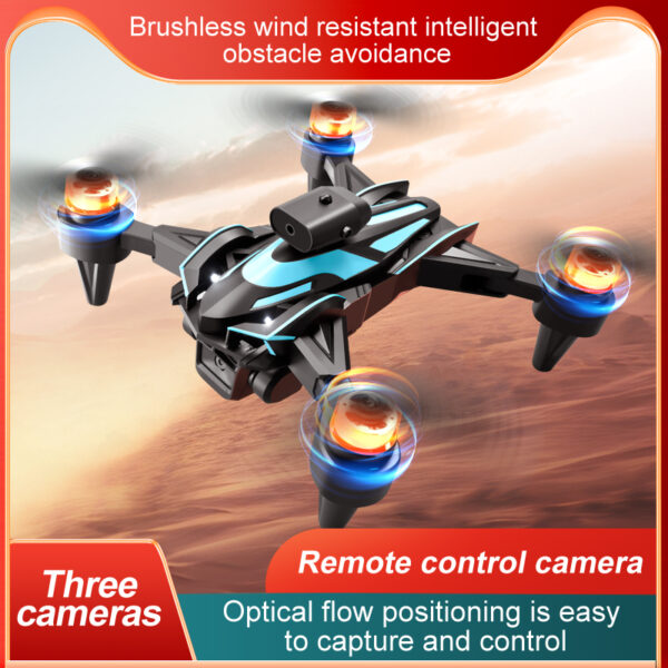 K12-Three cameras, windproof smart obstacle avoidance, toy drone #JL02-K12 - Image 3