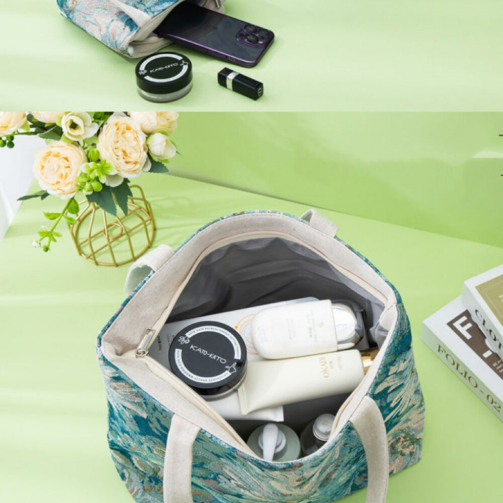 6541  Monet flower bag #JL03-M2040017C - Image 2