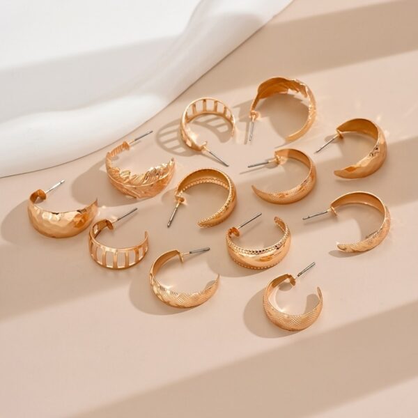 6541  Fashionable Stud Earrings, Enhance Your Charm with Every Wear, Make a Statement with This Timeless Accessory #JL01-WJ-0113 - Image 5