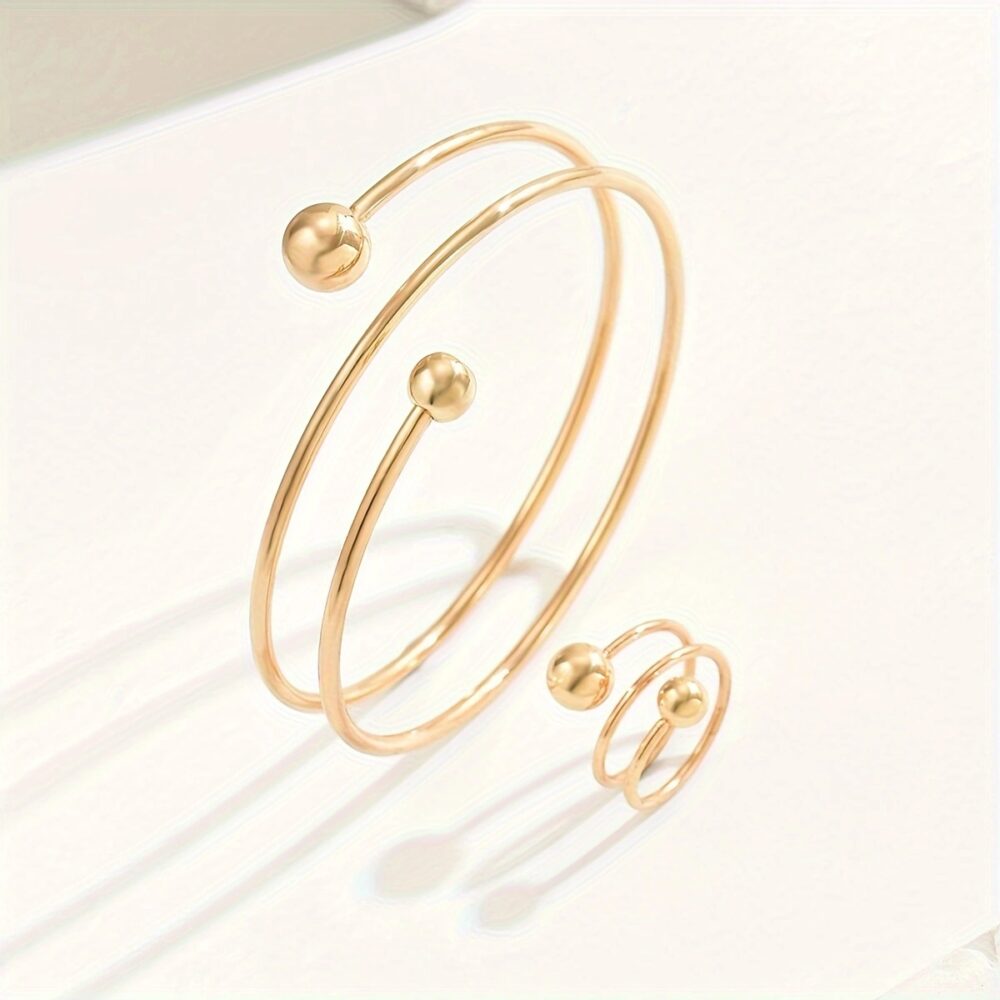 6541  Timeless Ring and Necklace Set, Refined Elegance for Every Occasion #JL01-WJ-0160