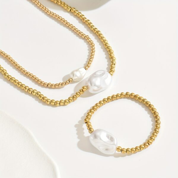 6541  Delicate Bracelet & Pendant Ensemble: Elegant accessories for daily wear #JL01-WJ-0161