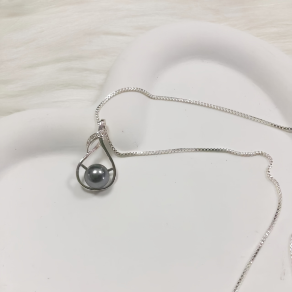 6541  Gifts for Women Wife-Tahitian-Black-Pearl-Necklace-Gift for  Wife Wedding Birthday Anniversary Jewelry-Mom Girlfriend Her  Mothers Day Gifts for Mom Women Valentines Day Christmas Day Gifts #JL01-WJ-S0054 - Image 4