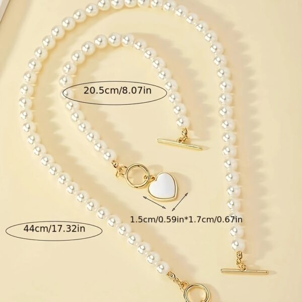 6541  Stylish Jewelry Combo: Bracelet & Pendant Necklace for Effortless Charm #JL01-WJ-0159 - Image 2