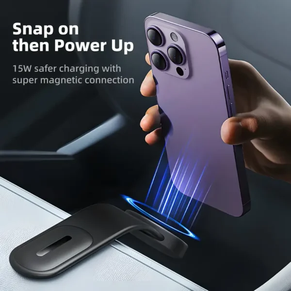 6541  Magnetic fast charging car phone stand #JL03-H204002