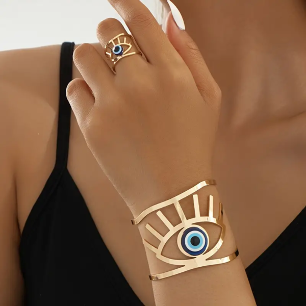 6541  Timeless Ring & Bracelet Jewelry Set: Classic Charm #JL01-WJ-0205 - Image 4