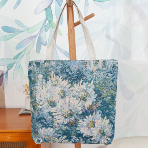 6541  Monet flower bag #JL03-M2040017C - Image 3