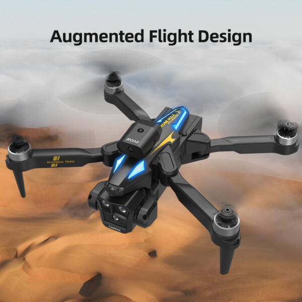 C10S - 360° obstacle avoidance, electrically adjustable triple camera, toy drone #JL02-C10S - Image 7