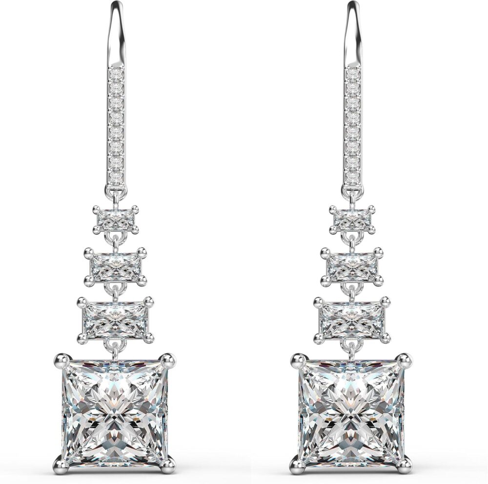6541  Elegant Copper Inlay Stud Earrings: Perfect for Weddings,Birthday Gifts #JL01-WJ-S0045baise