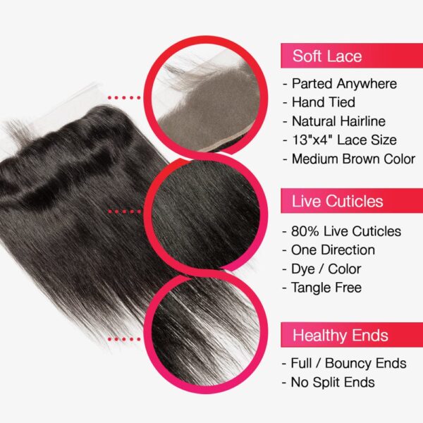 Embrace Premium Elegance: 100% Natural Dark Brown Human Hair HD Lace Wig, Masterfully Crafted for Seamless Grace #JL01-CL0149 - Image 2