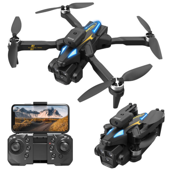 C10S - 360° obstacle avoidance, electrically adjustable triple camera, toy drone #JL02-C10S - Image 8