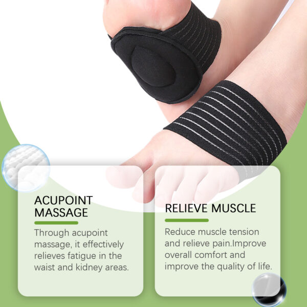 Body Care Acupressure Pads Foot Massage treatments Relieve discomfort and comfort Daily care foot pads #WM-HK-J01-0107-01 - Image 10