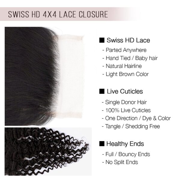 Made of Premium Human Hair，Meets Fashionable Natural Elegance. Boost Your Aura & Showcase Unique Charm #JL01-CL0095 - Image 2