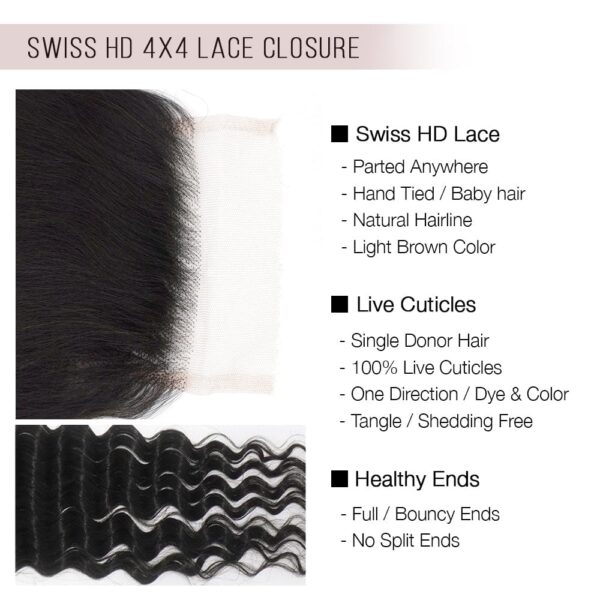 100% Real Human Hair – Natural Elegance with Trendy Chic, Elevating Your Aura & Showcasing Your Unique Individuality #JL01-CL0090 - Image 2