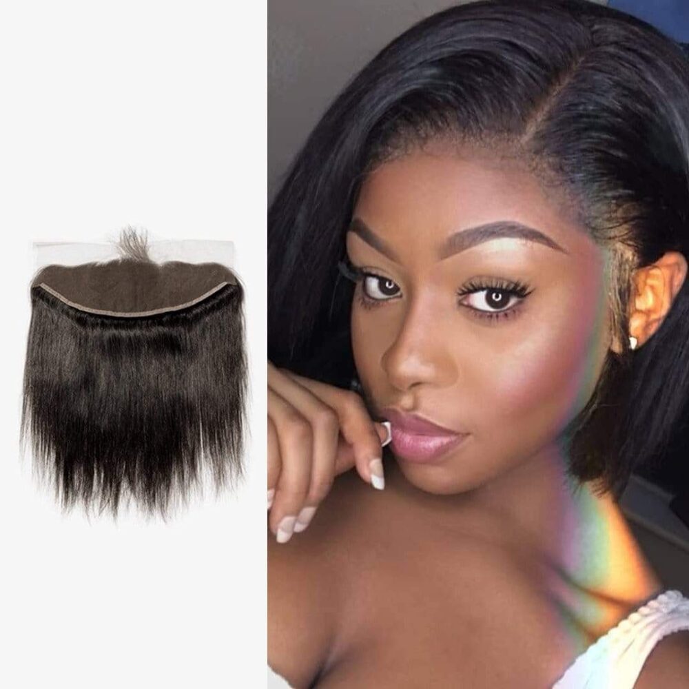 Embrace Premium Elegance: 100% Natural Dark Brown Human Hair HD Lace Wig, Masterfully Crafted for Seamless Grace #JL01-CL0149