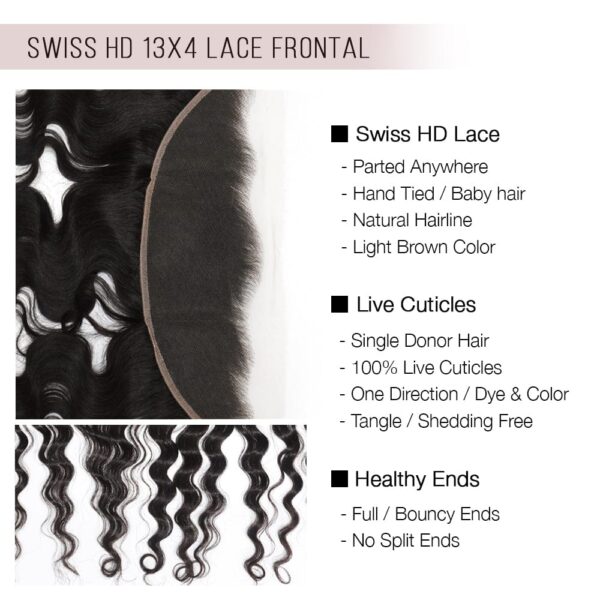 Immerse Yourself in the Luxurious Charm of Every Strand: Selected 100% Human Hair High-Definition Lace Wig, Crafted with Expertise, Interpreting Natural, Classic, and Effortless Elegance #JL01-CL0077/CL0079 - Image 3
