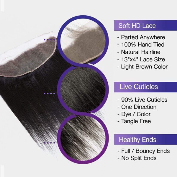 Indulge in Every Strand's Luxury: 100% human hair，HD Lace Wig, Masterfully Tailored for Effortless Elegance #JL01-CL0059/CL0060 - Image 2