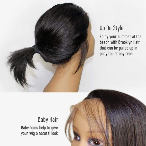 【Versatile Chic】100% human hair wig, Unlocking New Hairstyle Experiences #JL01-WG0001 - Image 6