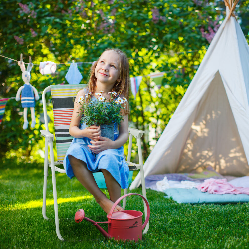 Folding Beach Chair, Lightweight Beach Chair with High Back, Portable Foldable Camping Chair Lawn Chair with Hard Armrest, Colorful Stripes #JL06-28778931 - Image 13