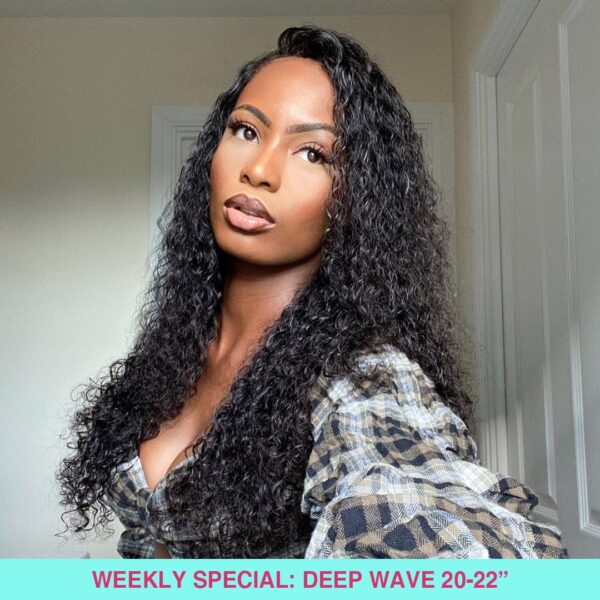100% Human Hair:Hand-Picked Strands, Natural-Looking, Lightweight, Invisible Hairline #JL01-WG0016 - Image 3